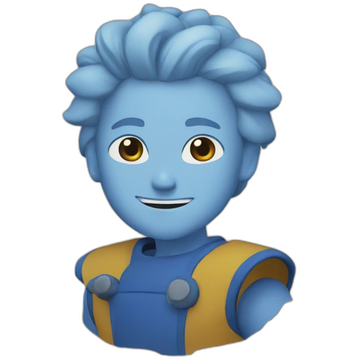 Ssjblue emoji