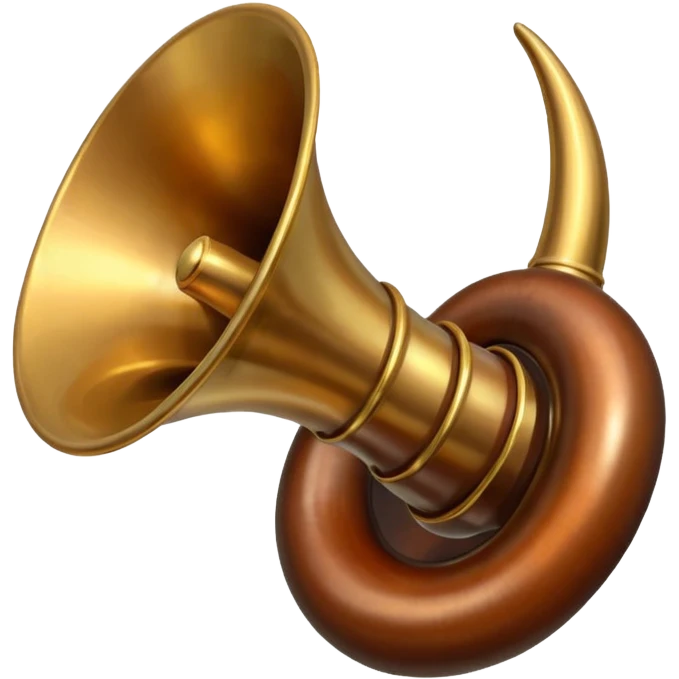 met horn  emoji