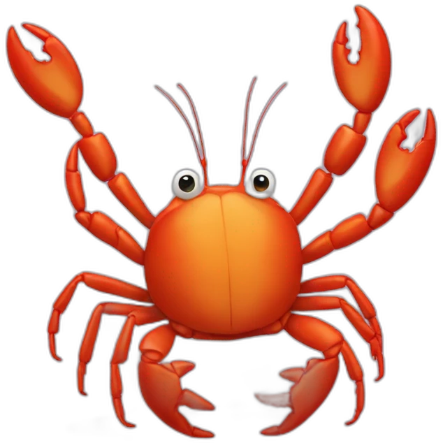 Crabe danse emoji