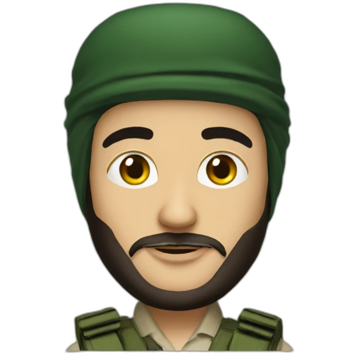 Qassam spokesman  emoji