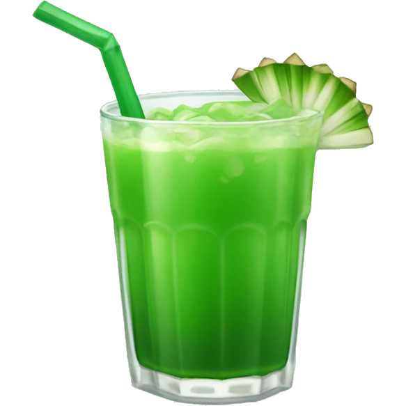 Pandan drink emoji