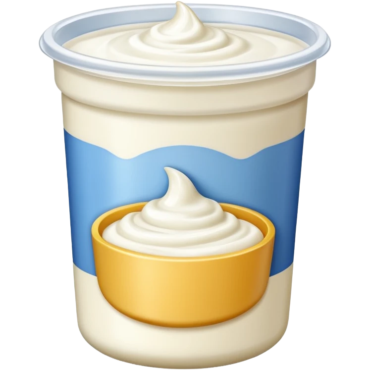 Yogurt envasado  emoji