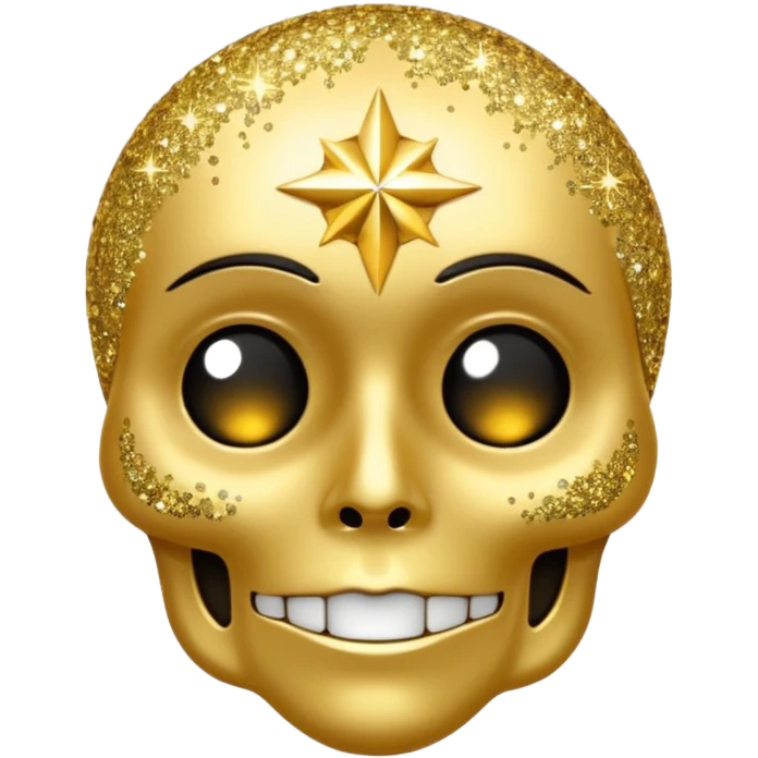 Glitter Relíquias da morte emoji