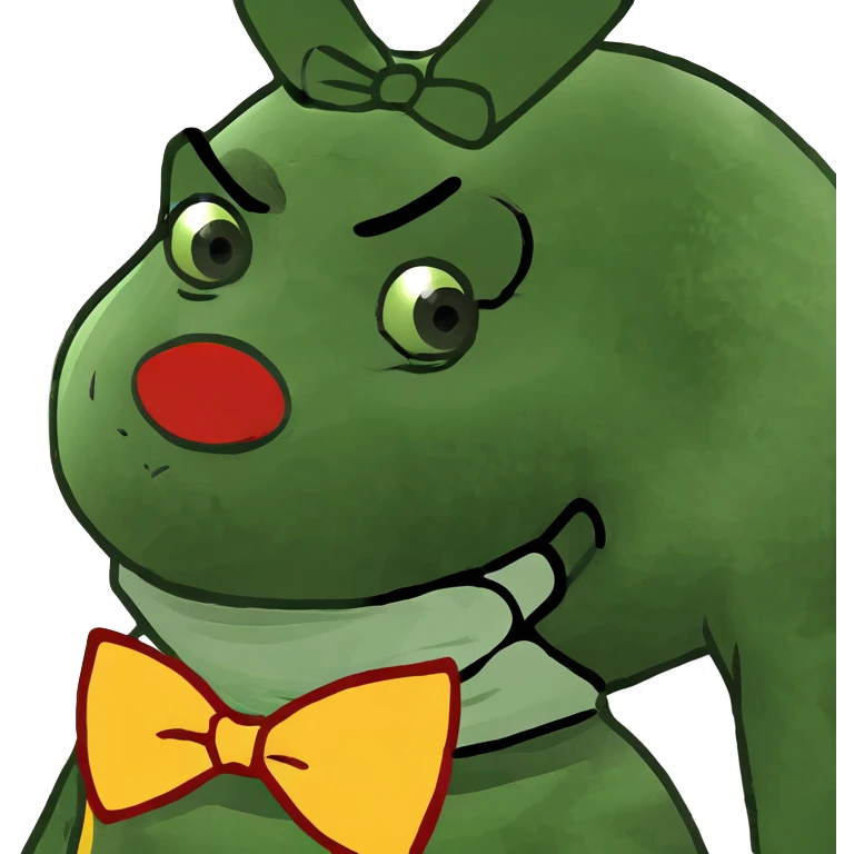 bright clown with big bow emoji