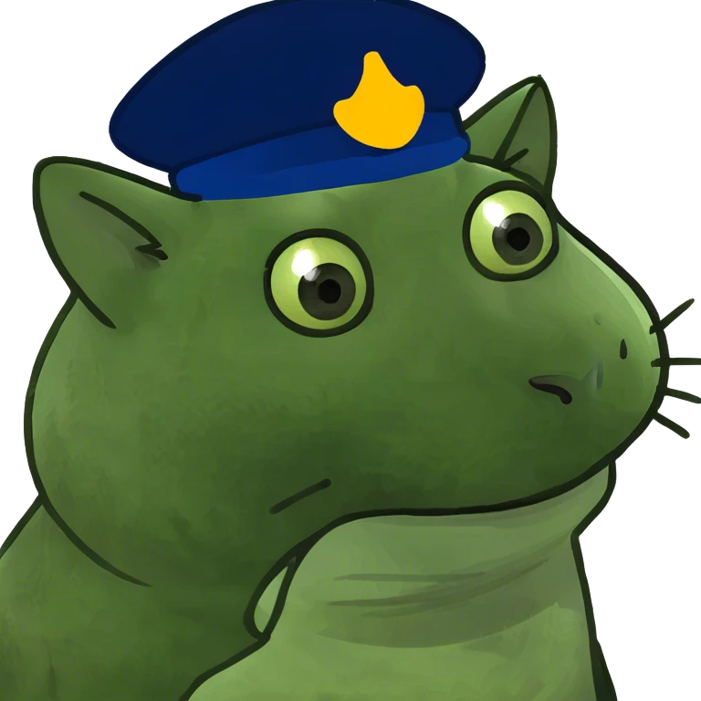 Sat cat emoji