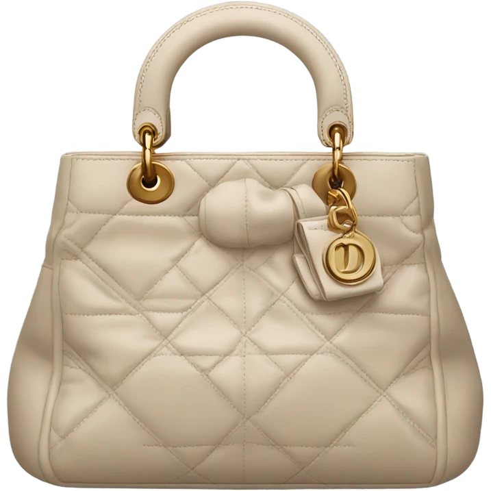 dior bag bejge emoji