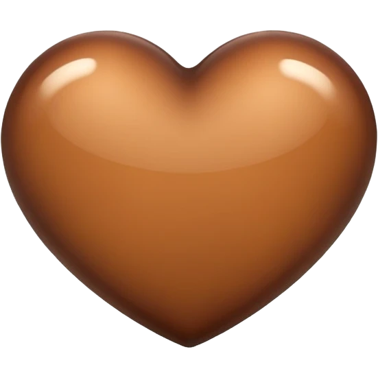 brown heart emoji