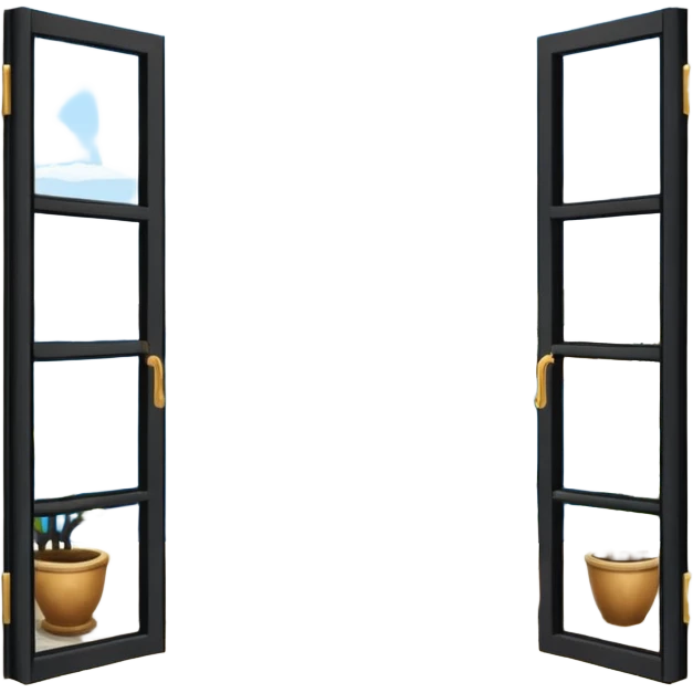 window apartment with sea view greece emoji