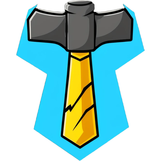 thor's hammer mjolnir with lightning emoji