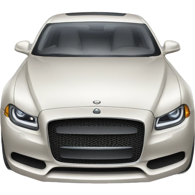 Luxury car emoji