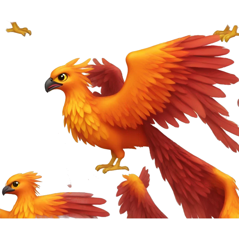 Phoenix bird emoji