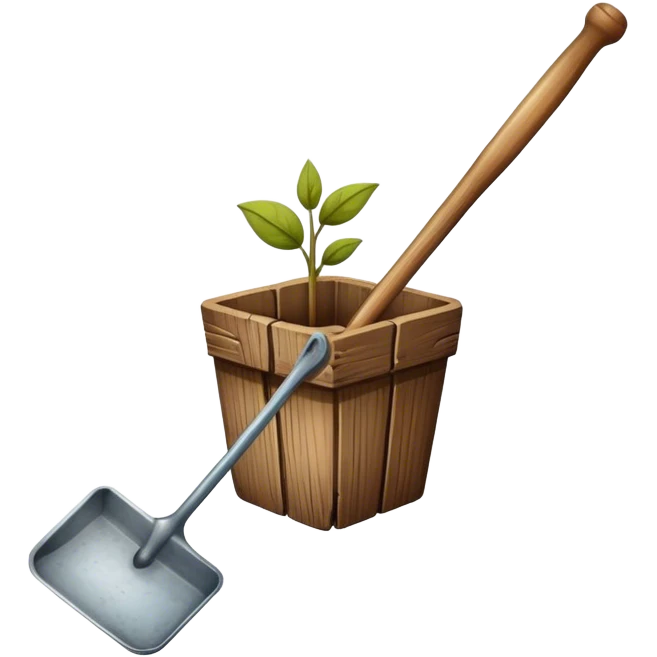 seed planter hand Dibber emoji