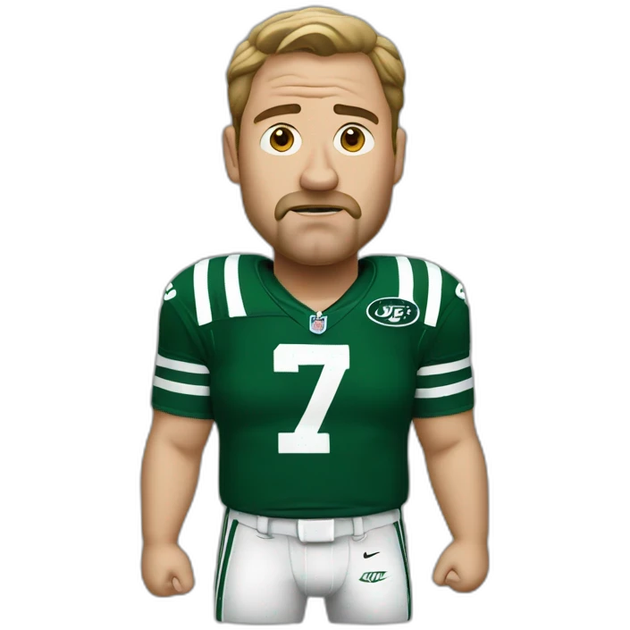 Bewildered jets fan emoji