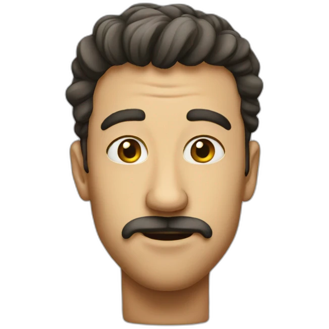 big huge nose guy emoji
