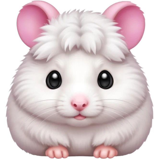 White hamster emoji emoji