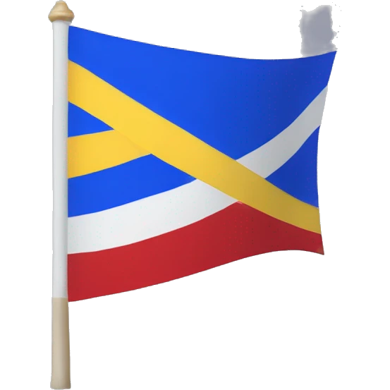 Colorguard flag emoji