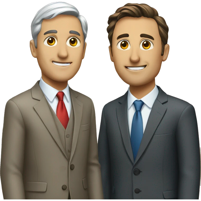 Two finance advisor emoji