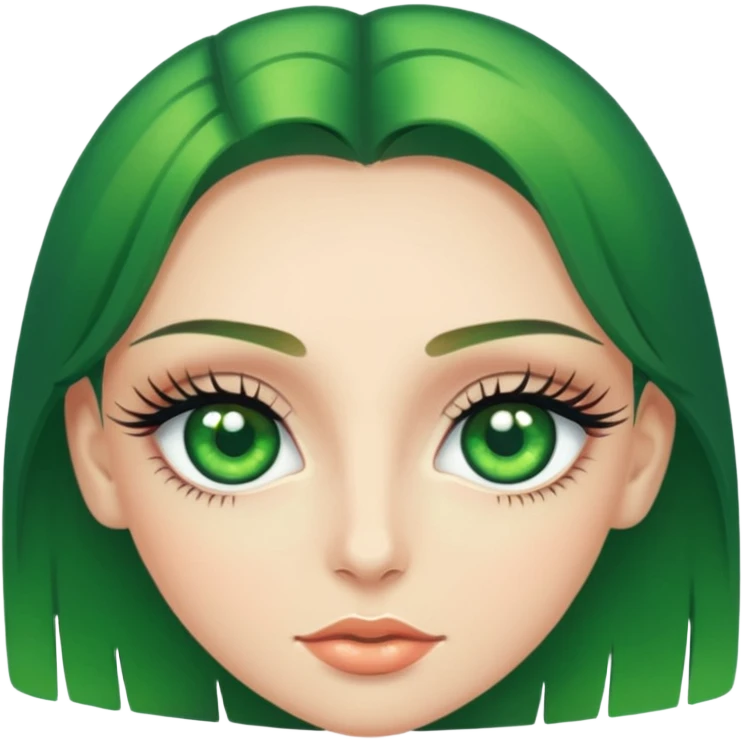 Green eyes  emoji