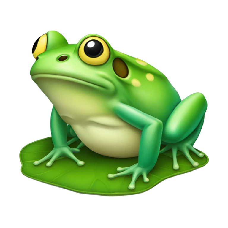 Frog emoji