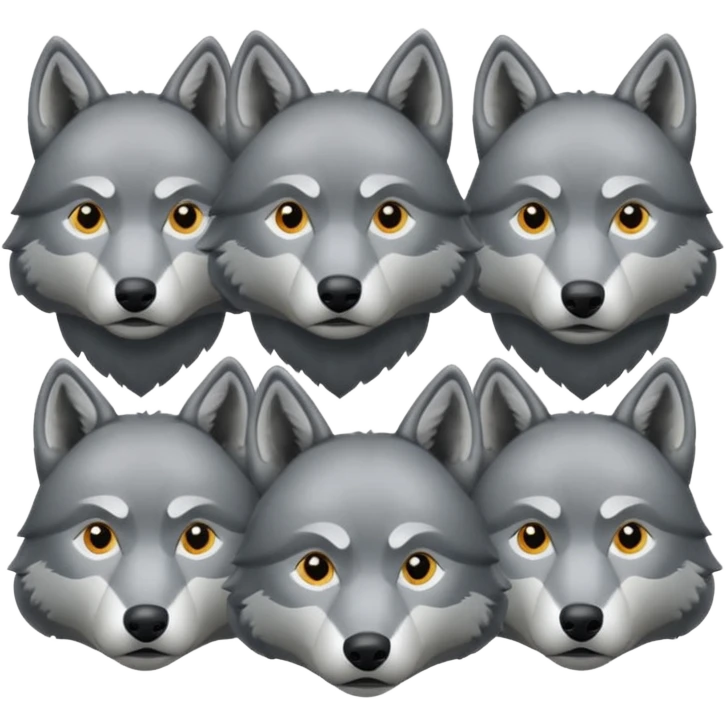 Manada de lobo emoji