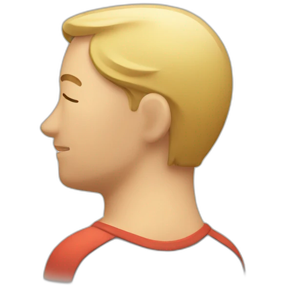 relax shoulder pain behind back emoji