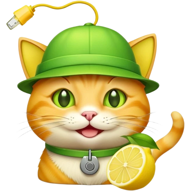🔋🍋🐱😁💛💚⚡️ emoji