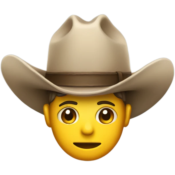 State of Texas wearing a hat  emoji