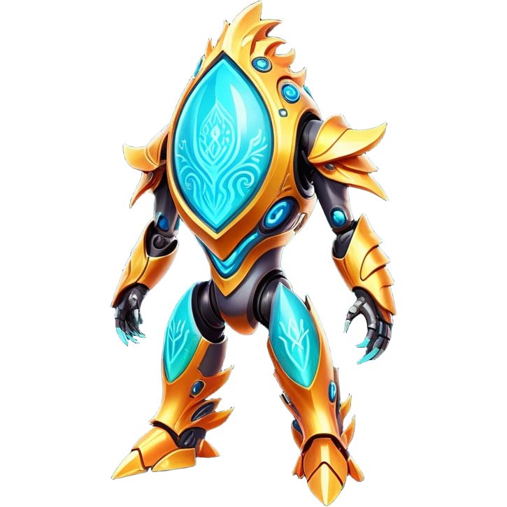  Epic legendary warm-colored fir fiery sunny rare glowing mechanical Shiny sparkly transparent bioluminescent luminescent vibrant bright pastel dark exotic iridescent colorful gradients futuristic modern metallic glossy glittery fantasy-cyber-Fakémon-Vernid-creature emoji