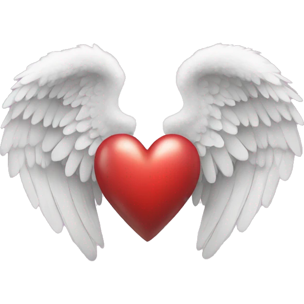 heart with angel wings emoji