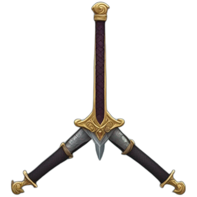 lord of evil sword emoji