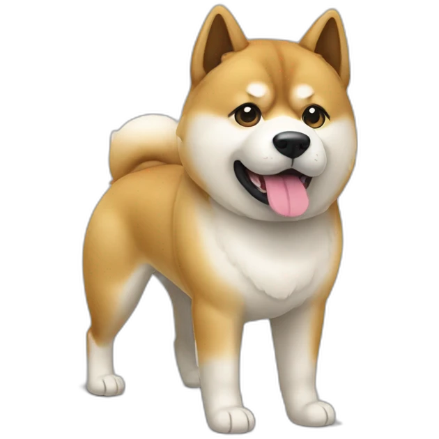 akita inu emoji