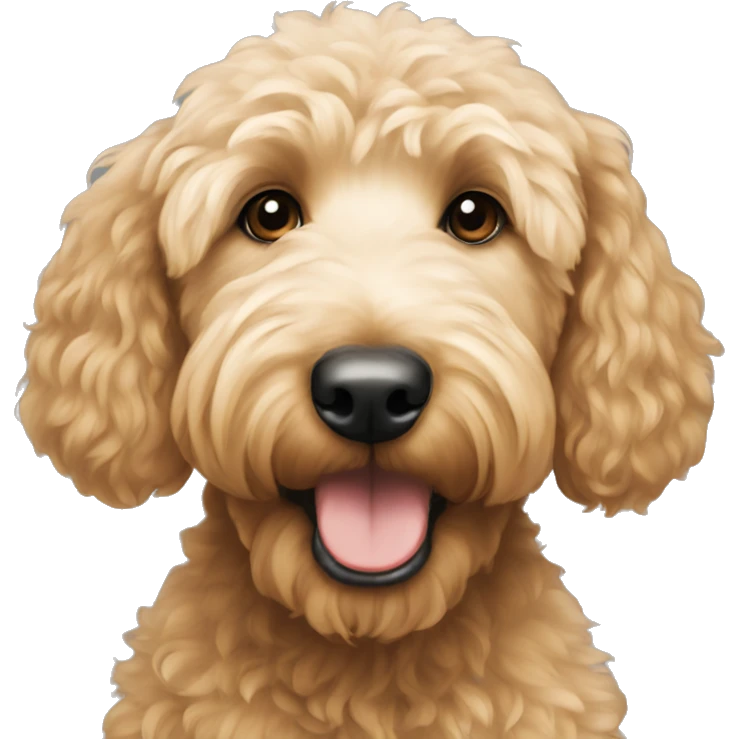 Goldendoodle emoji