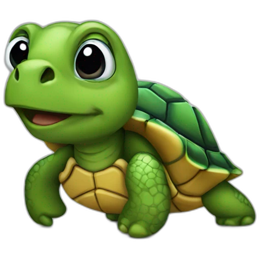Trader turtle emoji