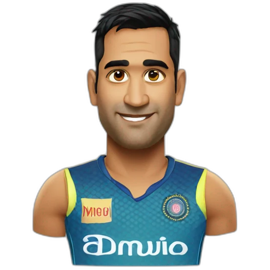 MS Dhoni emoji