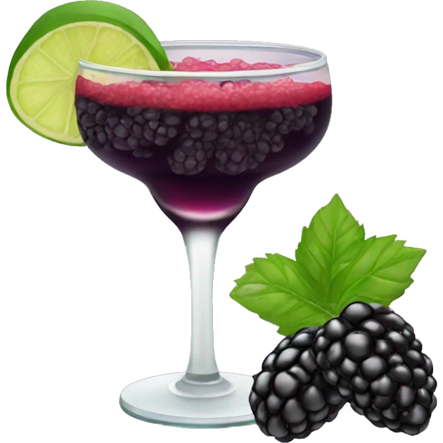 Blackberry Margarita emoji