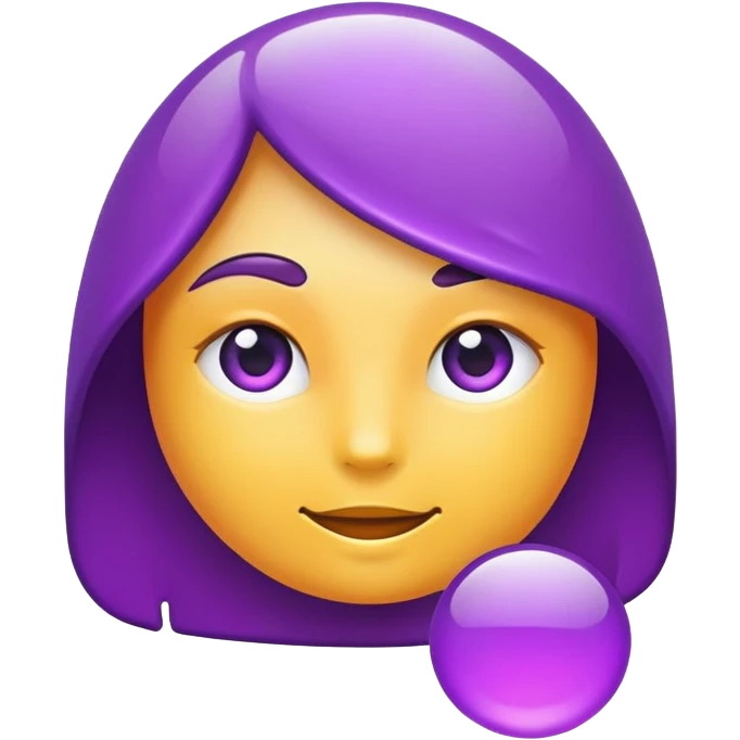 Purple  emoji