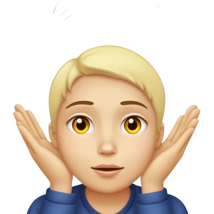 yellow face with hands on cheeks, watching fireworks emoji