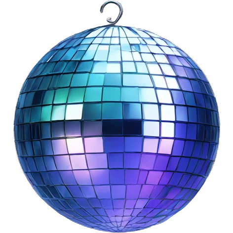 disco ball emoji
