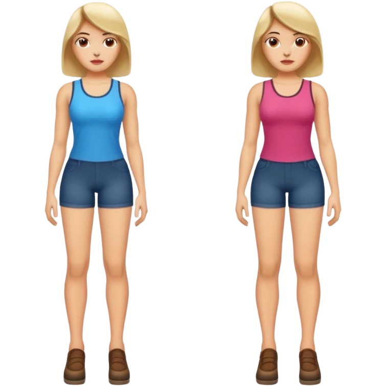 Jambes lourdes femme emoji
