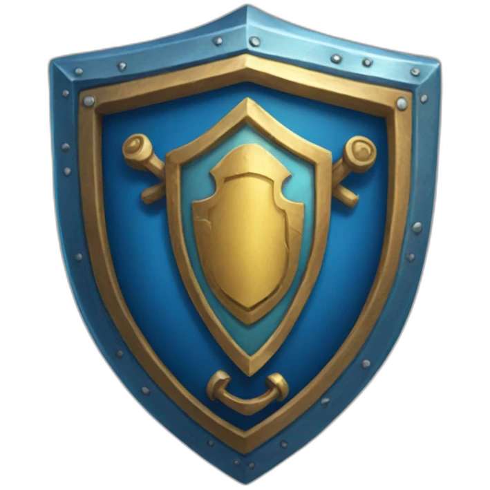 blue quest shield emoji