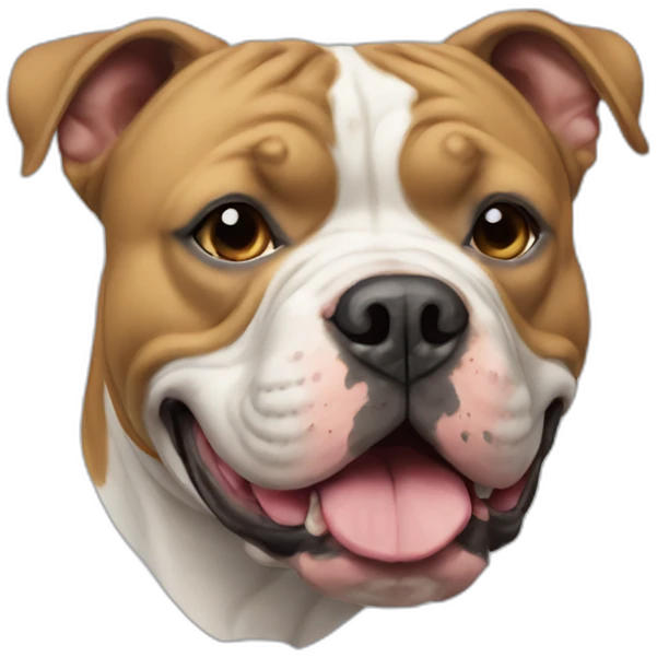 American bully barcino emoji