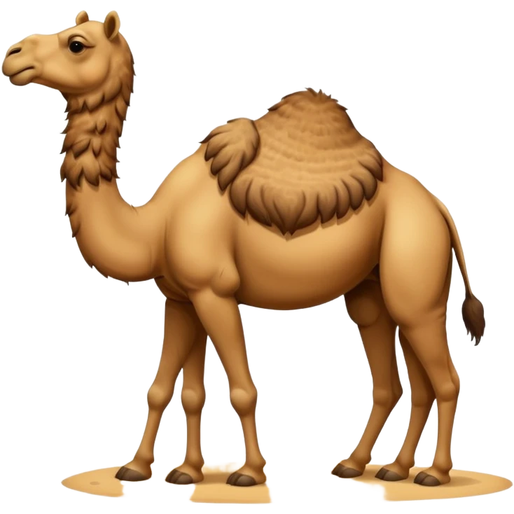 camel with 3 bumps on back emoji