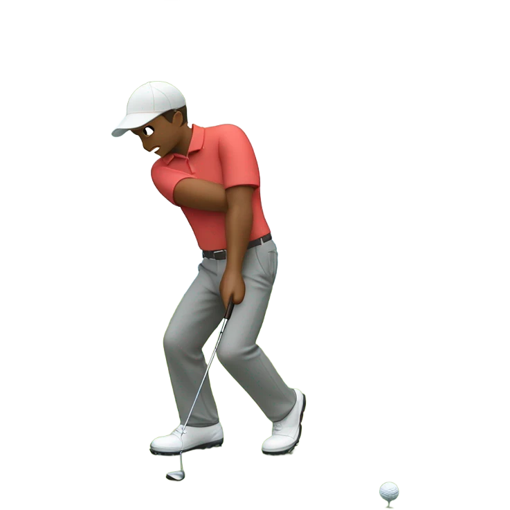 Brother golfing emoji