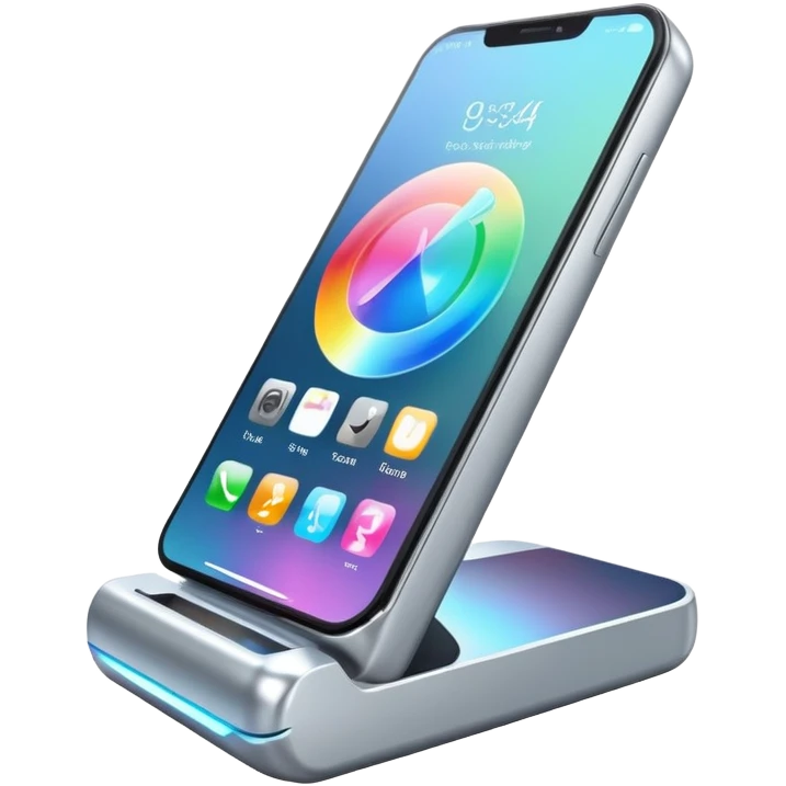 Hyper Futuristic phone emoji
