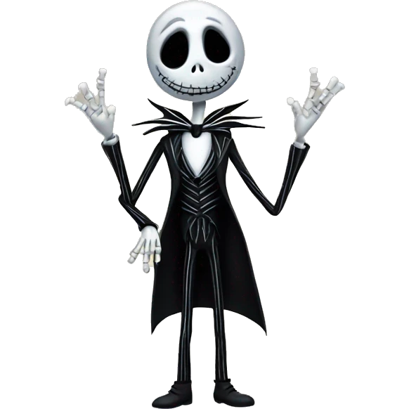 Jack the skellington emoji