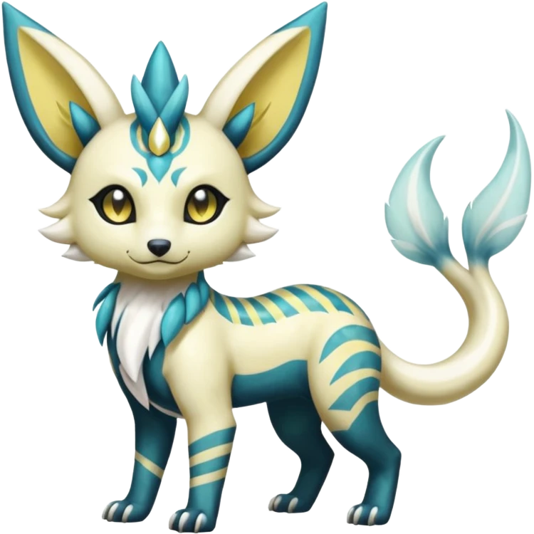 Tropical Tiny Marked Patterned Tribal Shiny Albino Oriental Asian Patterned Tropical Exotic Toxic  WereGarurumon-Meloetta-Umbreon-Vaporeon-Absol-fusion-hybrid-creature (full body) emoji