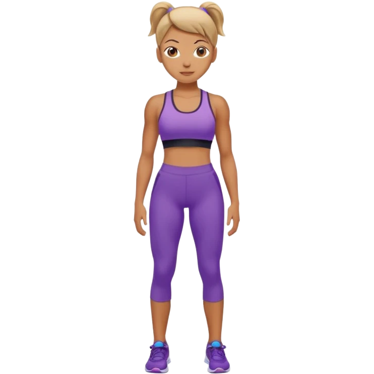 original Gym Girl vertical image emoji