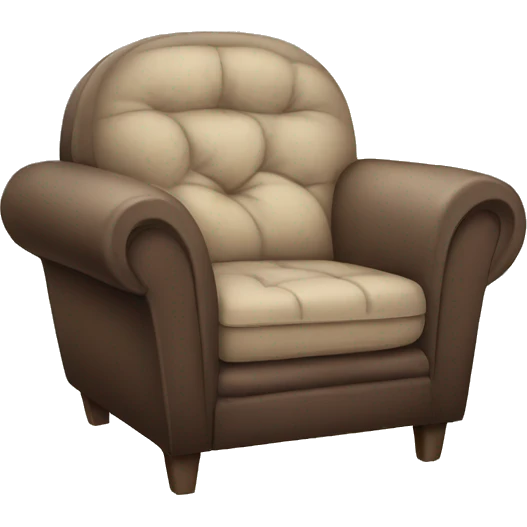 Cozy chair emoji