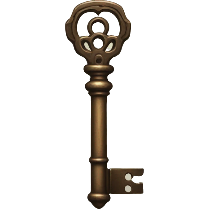 a secret key emoji