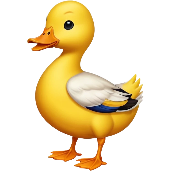 Motivation duck emoji